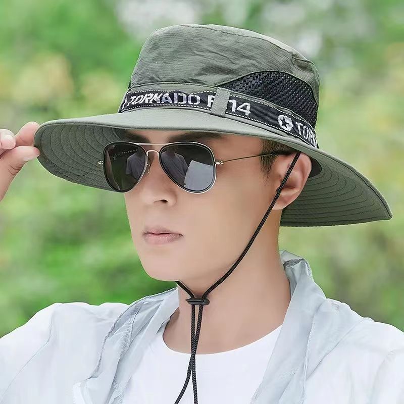 Men’s Outdoor Fishing & Hiking Sun Hat with UV Protection
