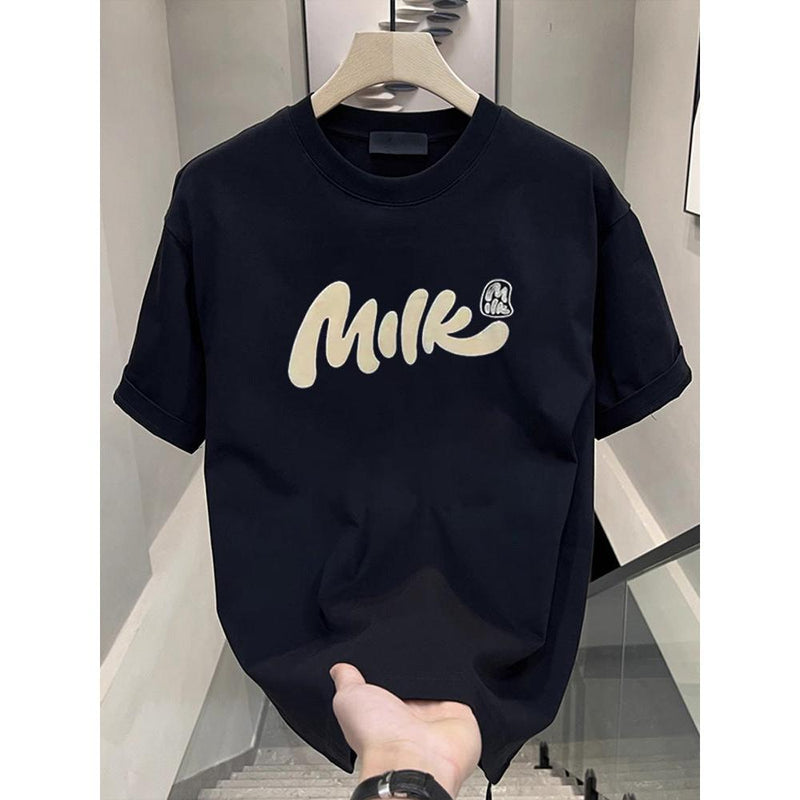 INSTOCK-Men's Cotton Round Neck T-Shirt  Soft, Stylish & Comfy