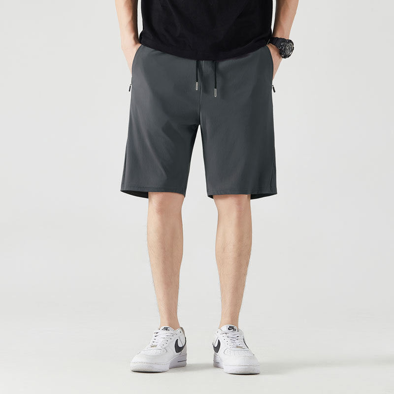 Men’s Ice Silk Quick-Dry Running Shorts