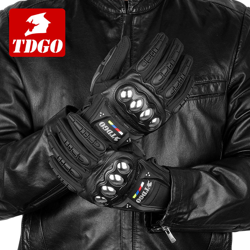 STOCK-Men’s Motorcycle Riding Gloves Waterproof Non-Slip