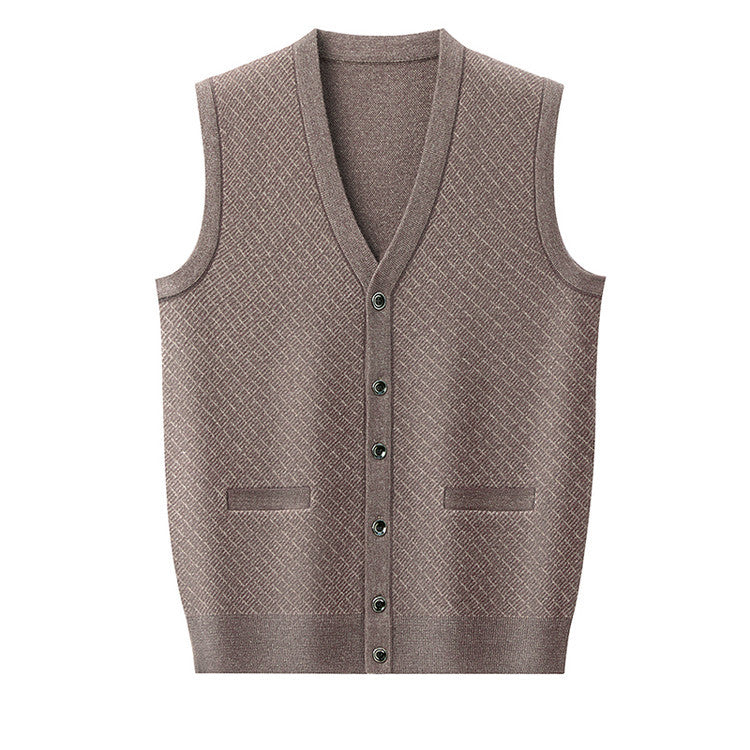 Sleeveless Sweater – Korean Style Loose V-Neck Knit Vest