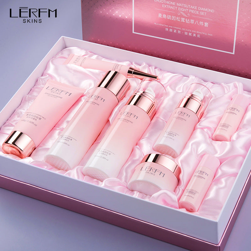 Lennico Tricholoma Matsutake 8-Piece Skin Care Set – Hydrating &