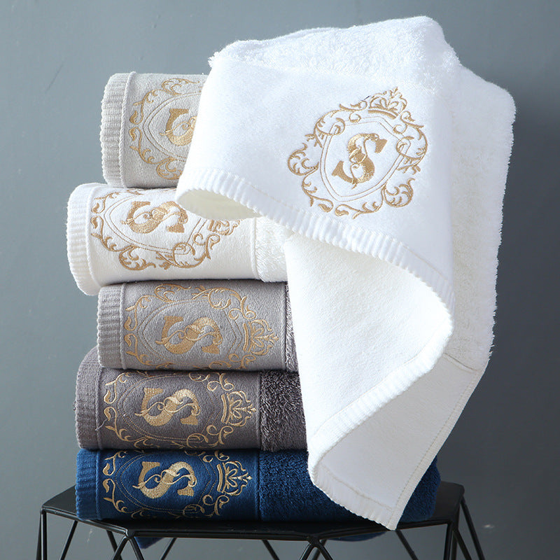 40×80cm Thick Cotton Bath Towel 180g Class A Soft