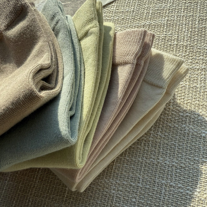 (PACK OF - 5) Linen Cotton Mens Socks Gift Box – Antibacterial