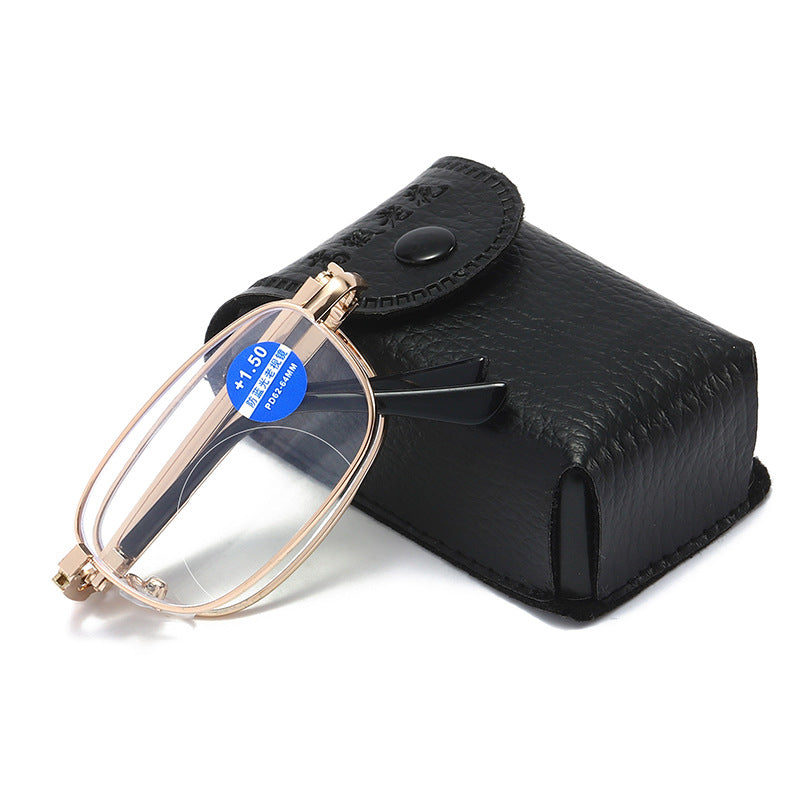 Foldable Anti-Blue Presbyopic Glasses – Dual Use