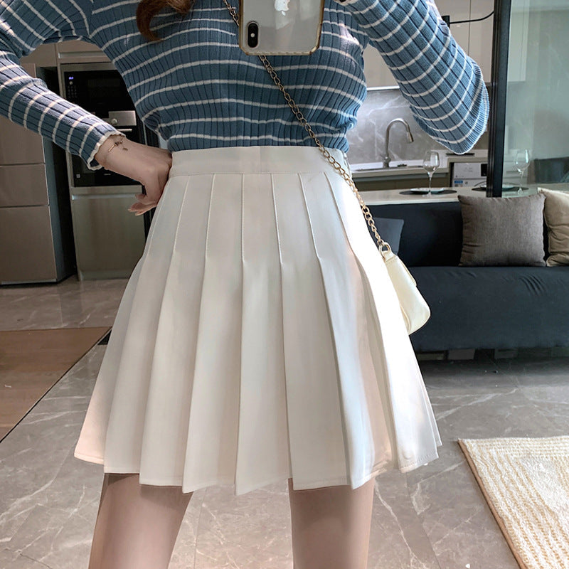 High-Waist A-Line Pleated Skirt – Spring & Summer 2026