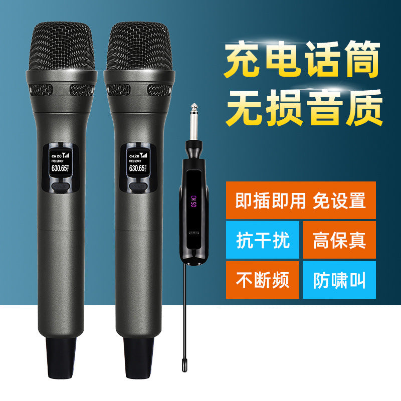 U-Band Wireless Microphone for Home & Outdoor Singing