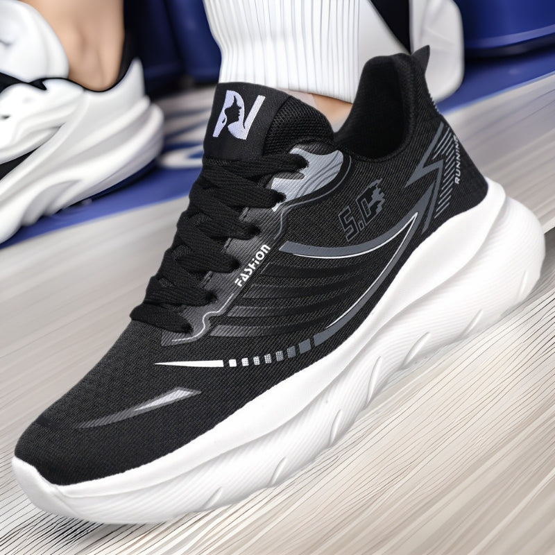 Men’s Breathable Mesh Casual Running Sneakers