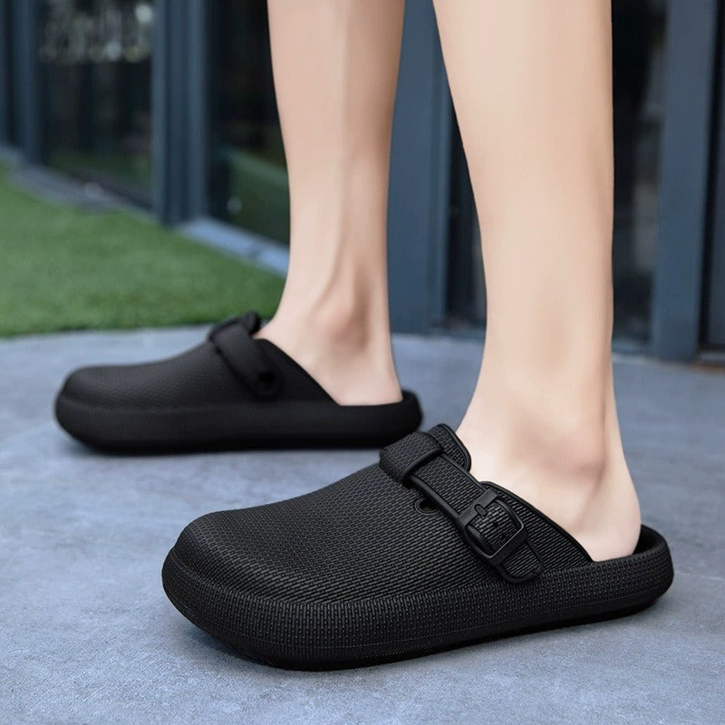 2025 EVA Beach Slippers | Trendy Men’s Baotou Slides