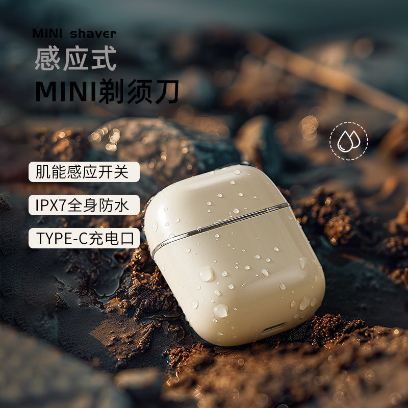 Mini Electric Shaver Double Head Portable Washable