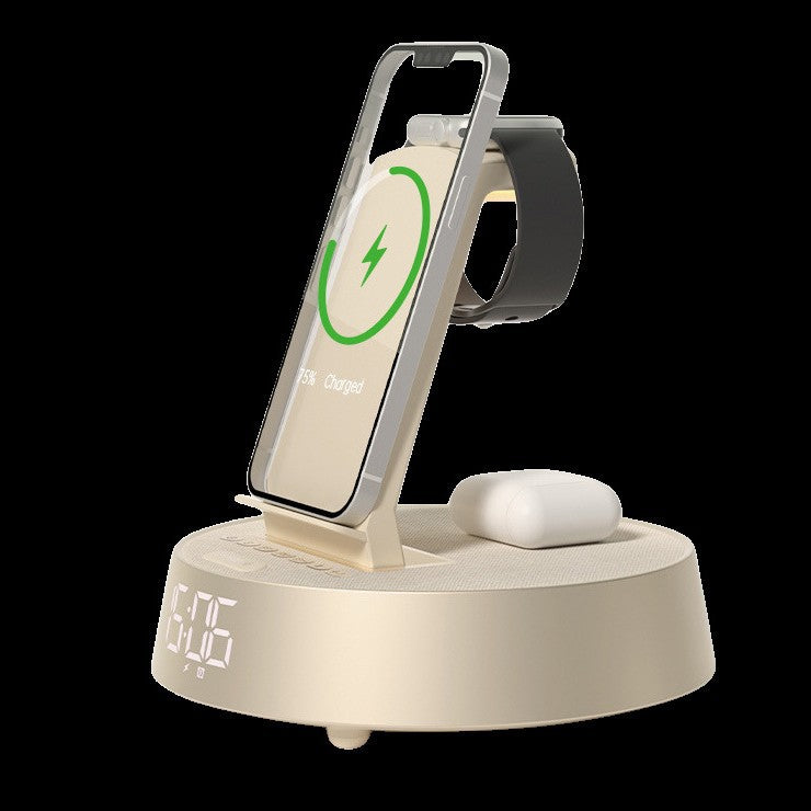 Wireless Phone Charger with Headset & Bedside Night Light