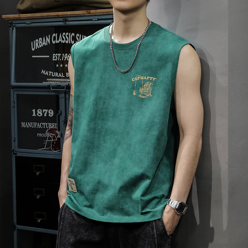 STOCK-Men’s Retro Street Vest