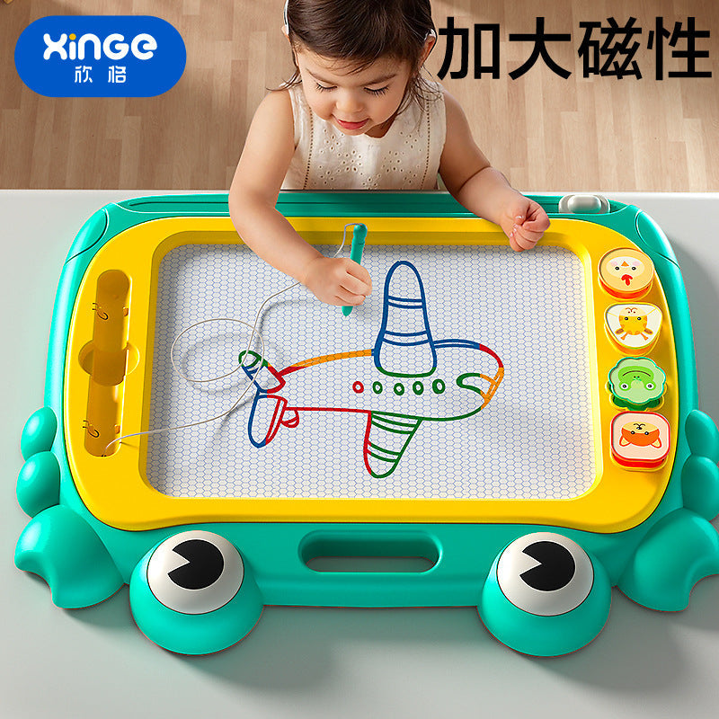 Magnetic Drawing Board Toy for Kids Color Frame Table Play!!