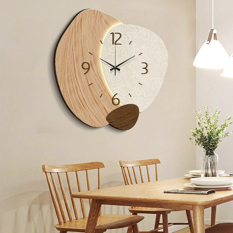 Cream Style Wall Clock – Modern Home Decor