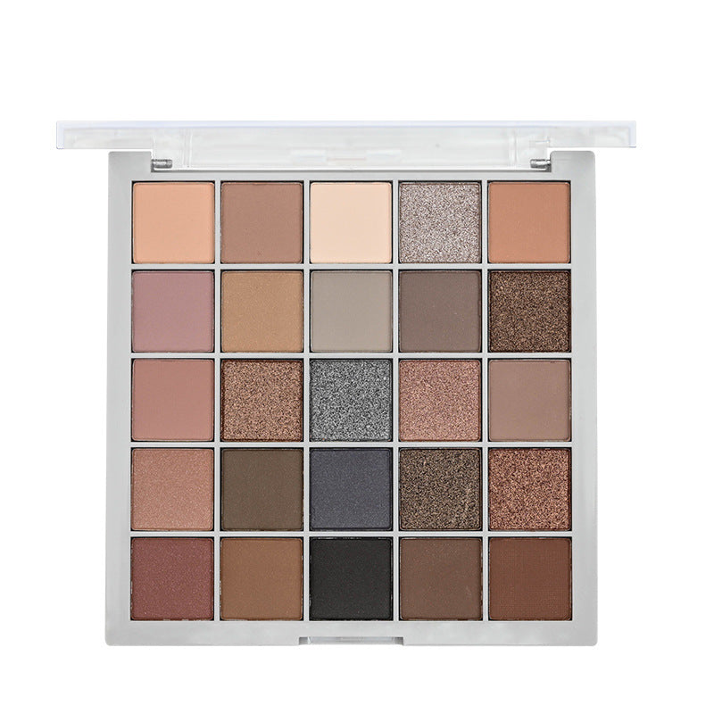 Capel 25-Color Pearlescent Eye Shadow Palette