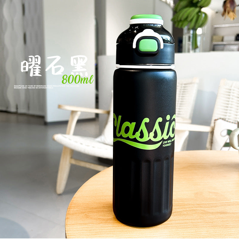304 Stainless Steel Large Capacity Insulated Straw Cup