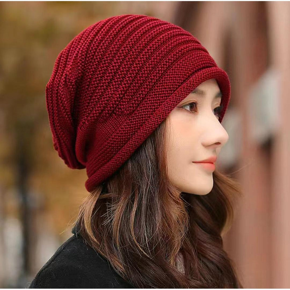 K-Style Knitted Wool Hat