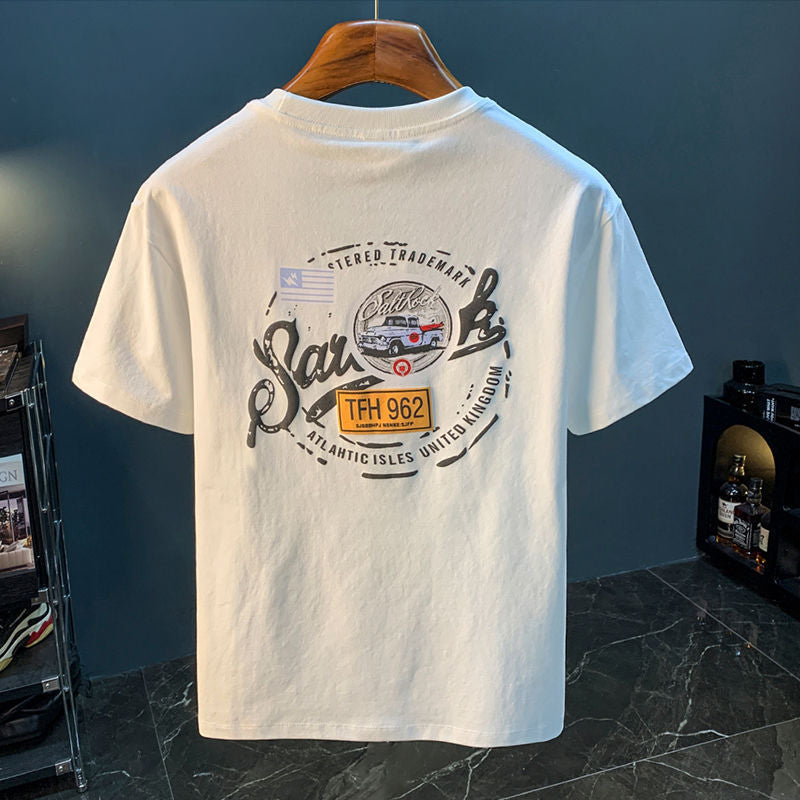 Luxury Cotton White T-Shirt – Soft & Premium Men’s Tee