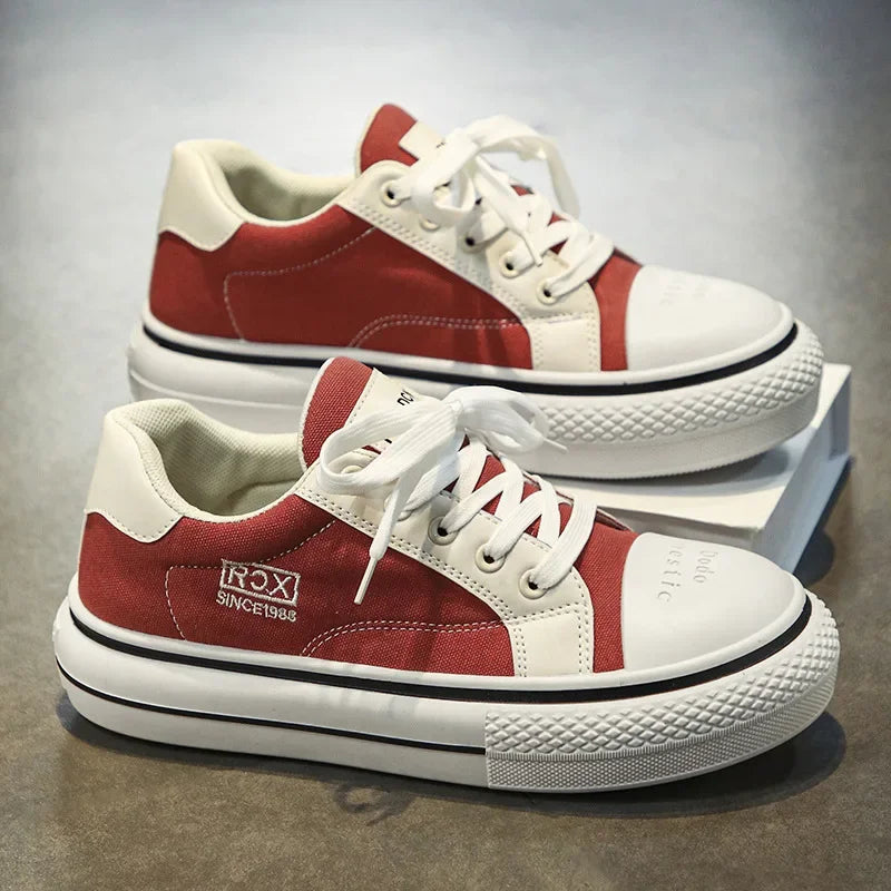 Canvas Board Shoes – Breathable Korean Style Unisex