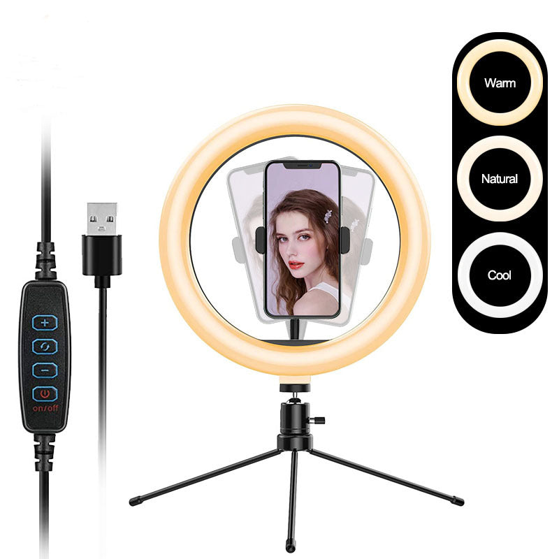 10" Mobile Phone Ring Light for Selfies & Live Streaming