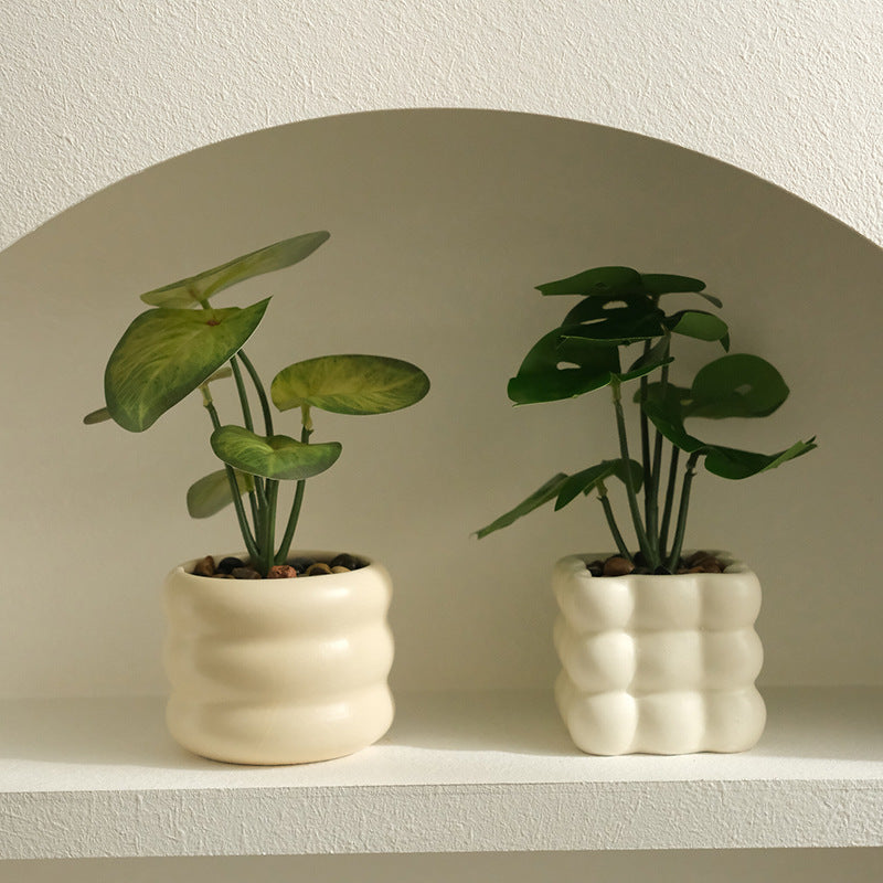 Nordic Small Potted Simulation Plant Indoor Bonsai Decor