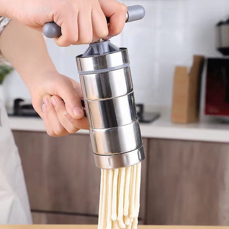 Manual Hand-Cranked Noodle Machine – Small Home Use