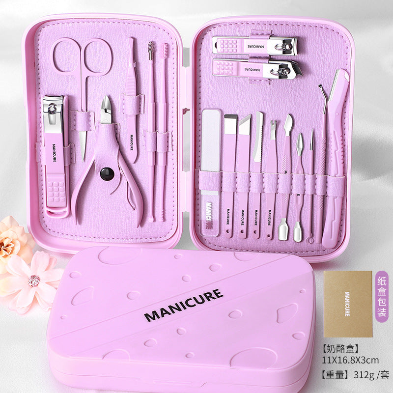 INSTOCK-German stainless steel nail clippers set