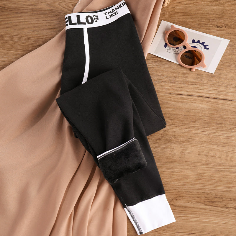 Men’s Thickened Fleece-Lined Autumn & Winter Leggings