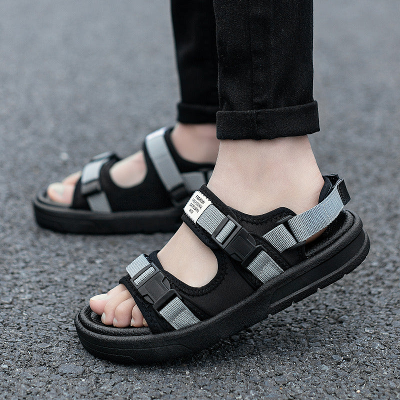 STOCK-Men’s Korean Style Summer Outdoor Sports Beach Sandals