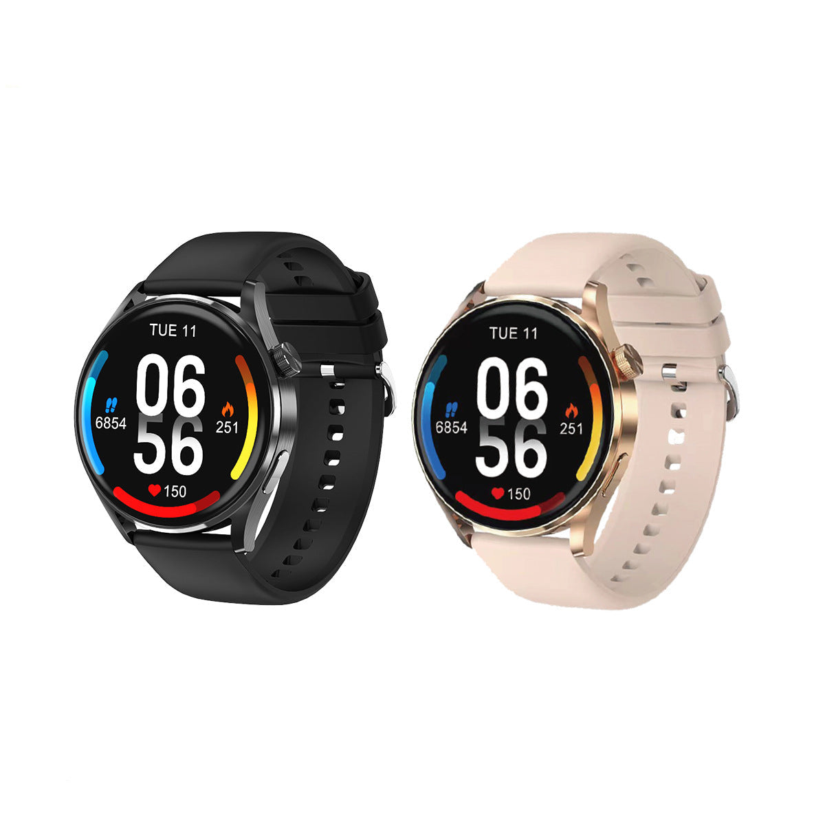 AWEI H35 Smartwatch with Bluetooth Calling and Health Tracking in Black
