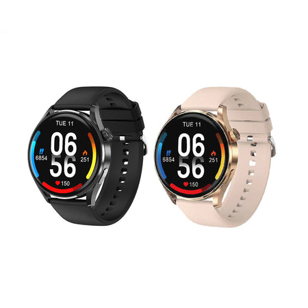 AWEI H35 Smartwatch with Bluetooth Calling and Health Tracking in Black
