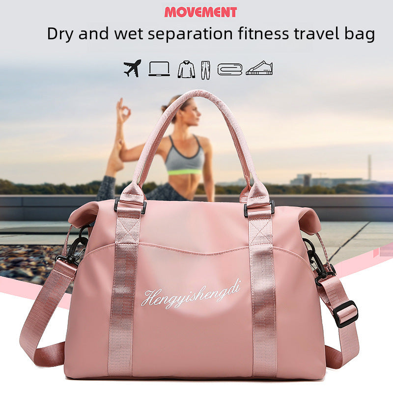 Women's Travel Fitness Bag – Lightweight & Stylish