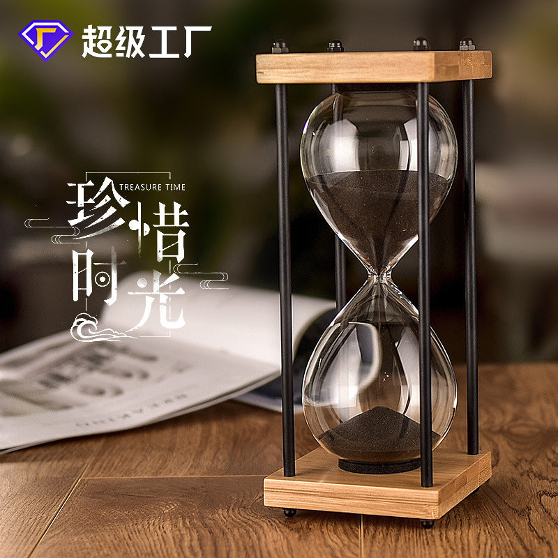 Creative Glass Hourglass Timer – 15, 30 & 60 Minutes