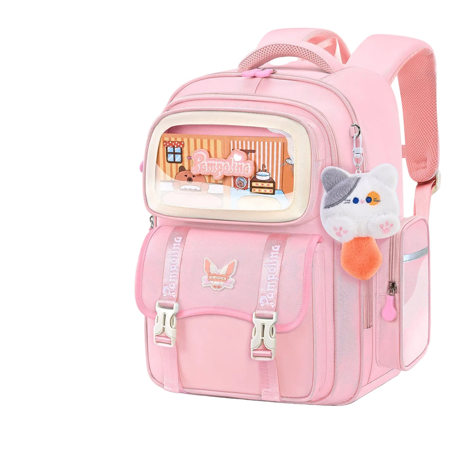 Girls Spine-Protecting School Bag 2026 Lightweight