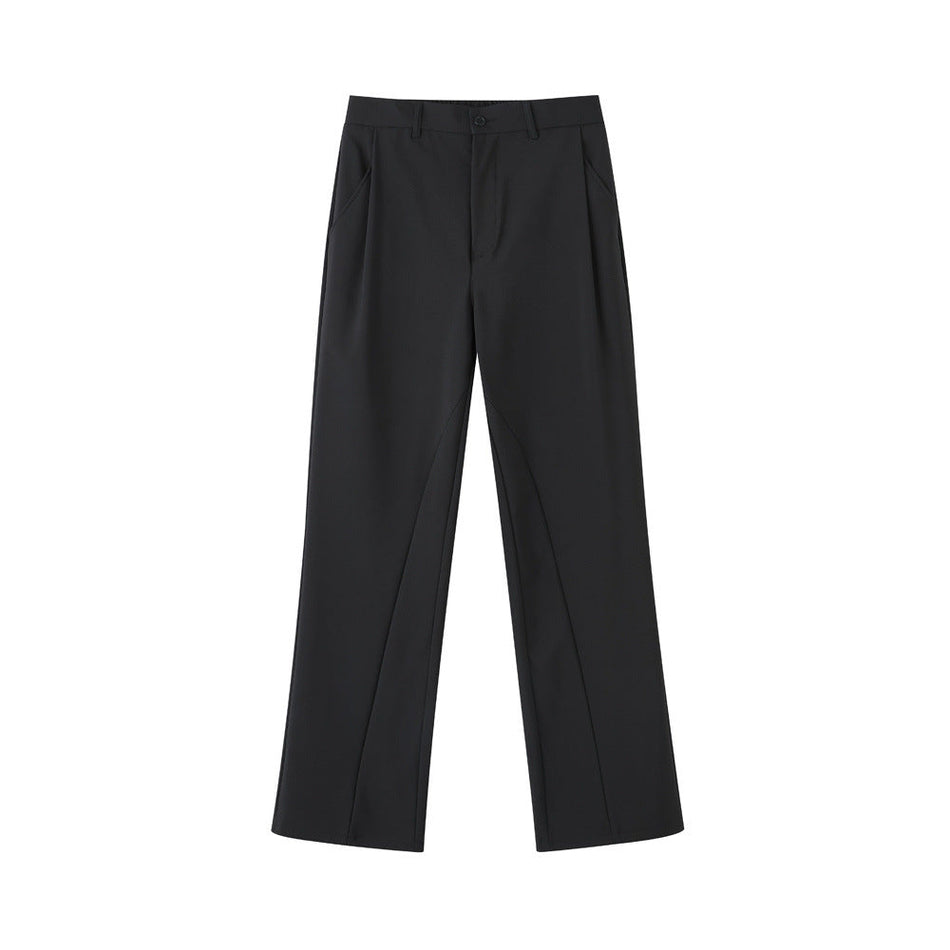 Anti-Wrinkle Draping Men’s Suit Pants 2026