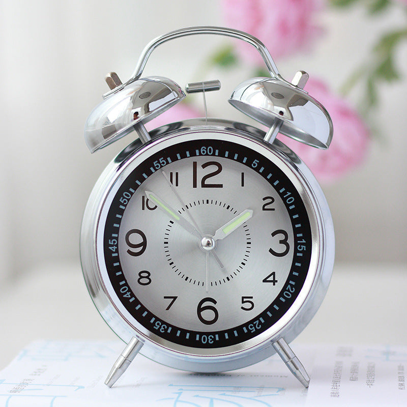 Super Loud Metal Bell Alarm Clock for Students