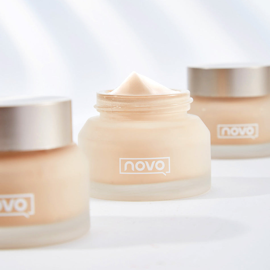 NOVO Soft Light Foundation Cream – Oil Control & Brighten