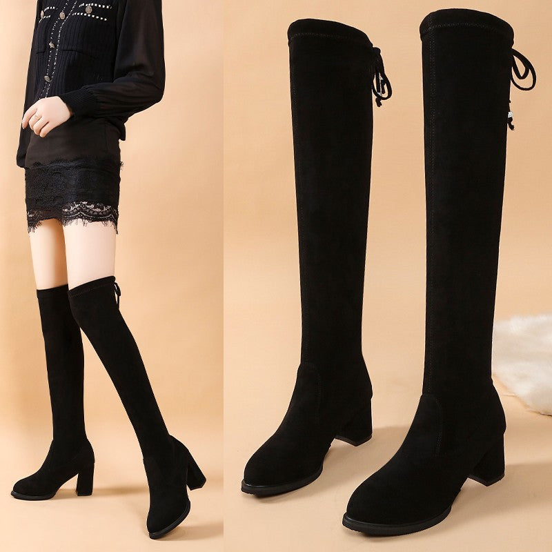 Over-the-Knee Long Boots for Women – Stylish & Elegant
