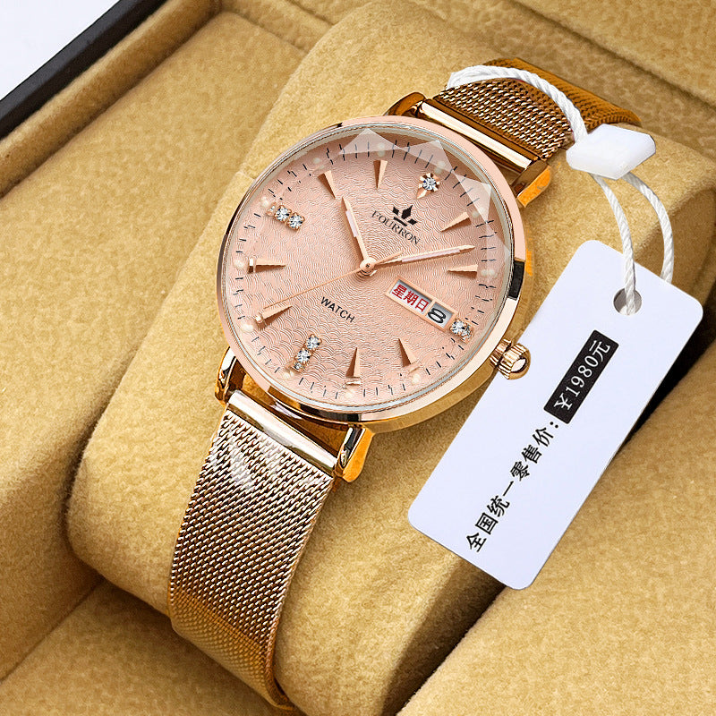 STOCK-Women's Douyin-Inspired Watch – Trendy & Elegant
