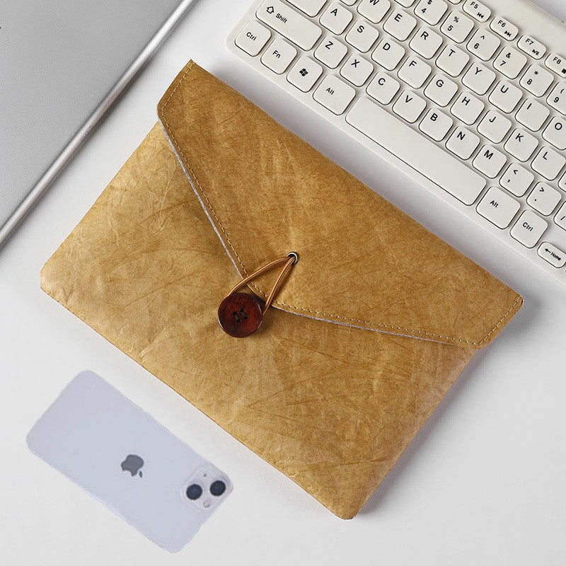 Niche Waterproof Laptop Card Holder Bag – Stylish Clutch