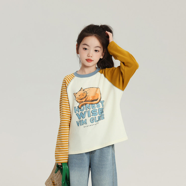 Pudding Haru Kids Cartoon Long-Sleeve T-Shirt 2026 – Kids Fashion Nepal | Tudoholic