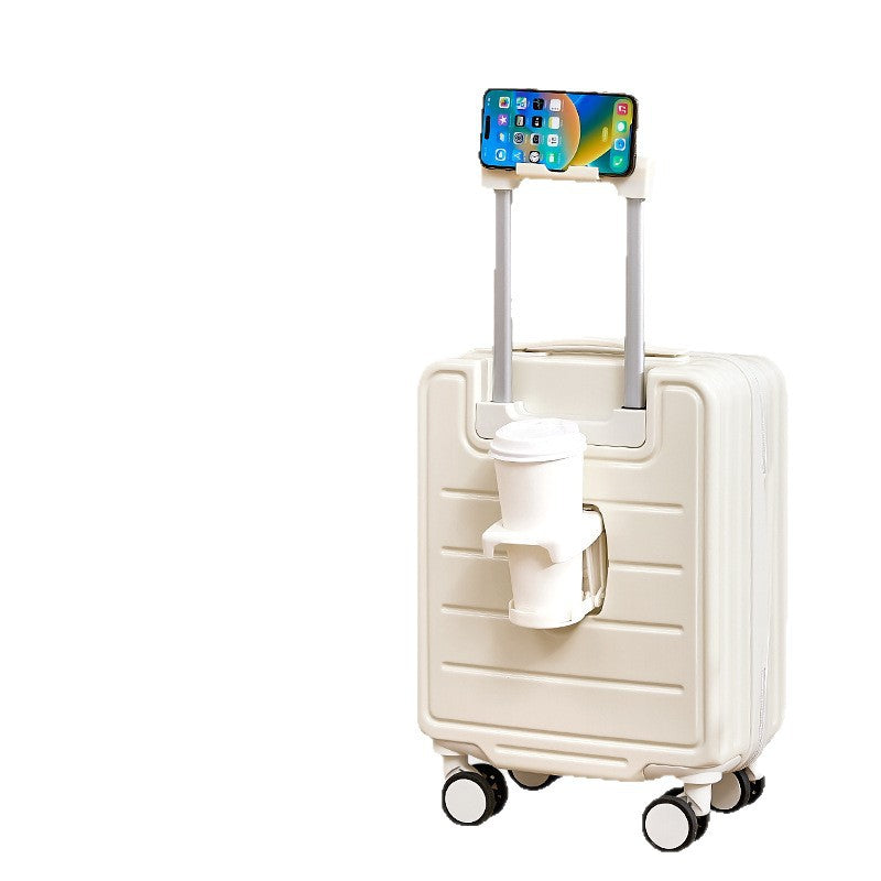 16–20inch Cute Cartoon Trolley Suitcase for Women & Kids