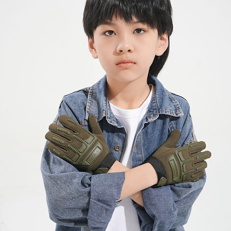 Kids Protective Anti-Slip Outdoor Sports Cycling Gloves