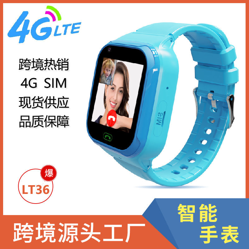 LT36 4G Kids Smart Watch with Video Call & GPS