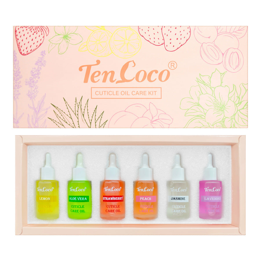 6-Bottle Cuticle Oil Set – Nail Nutrition & Care