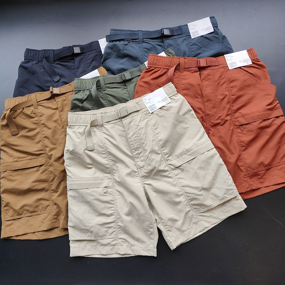 INSTOCK-Men’s Quick-Dry Summer Casual Beach Shorts