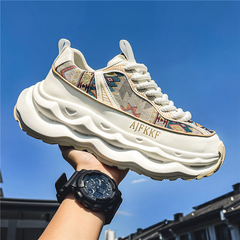 Breathable Korean High-Top Torre Shoes – Summer 2024