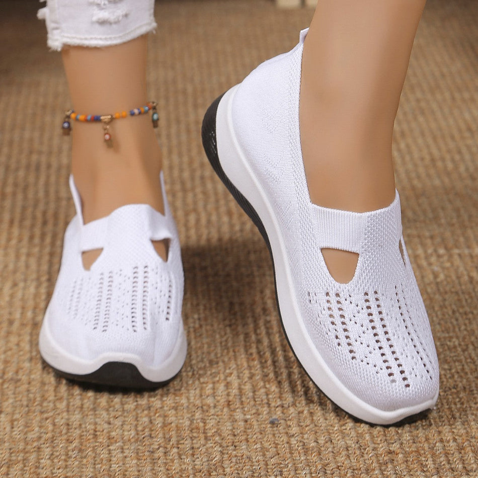 INSTOCK- Mesh Casual Athletic Shoes for Women – Comfortable &