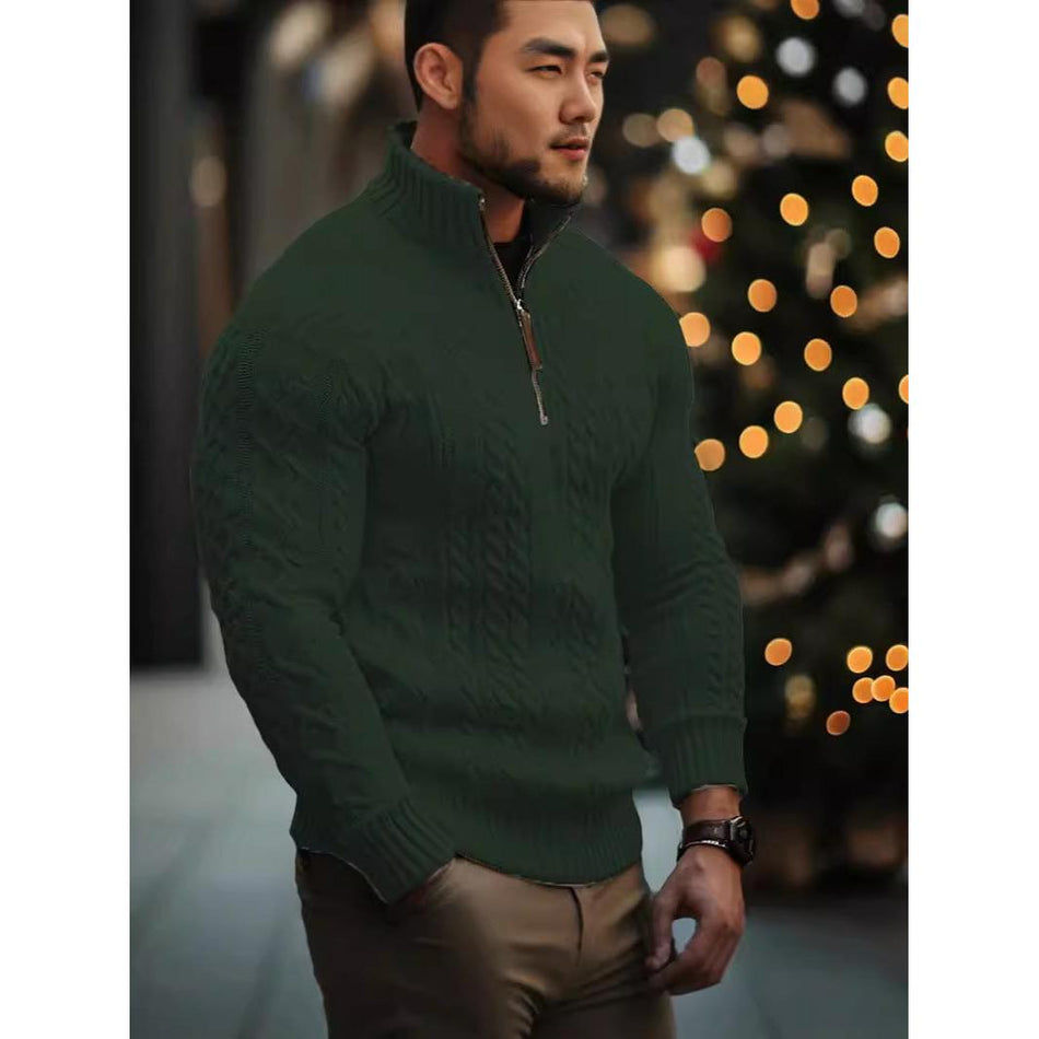 Men’s Autumn-Winter Loose Turtleneck Sweater