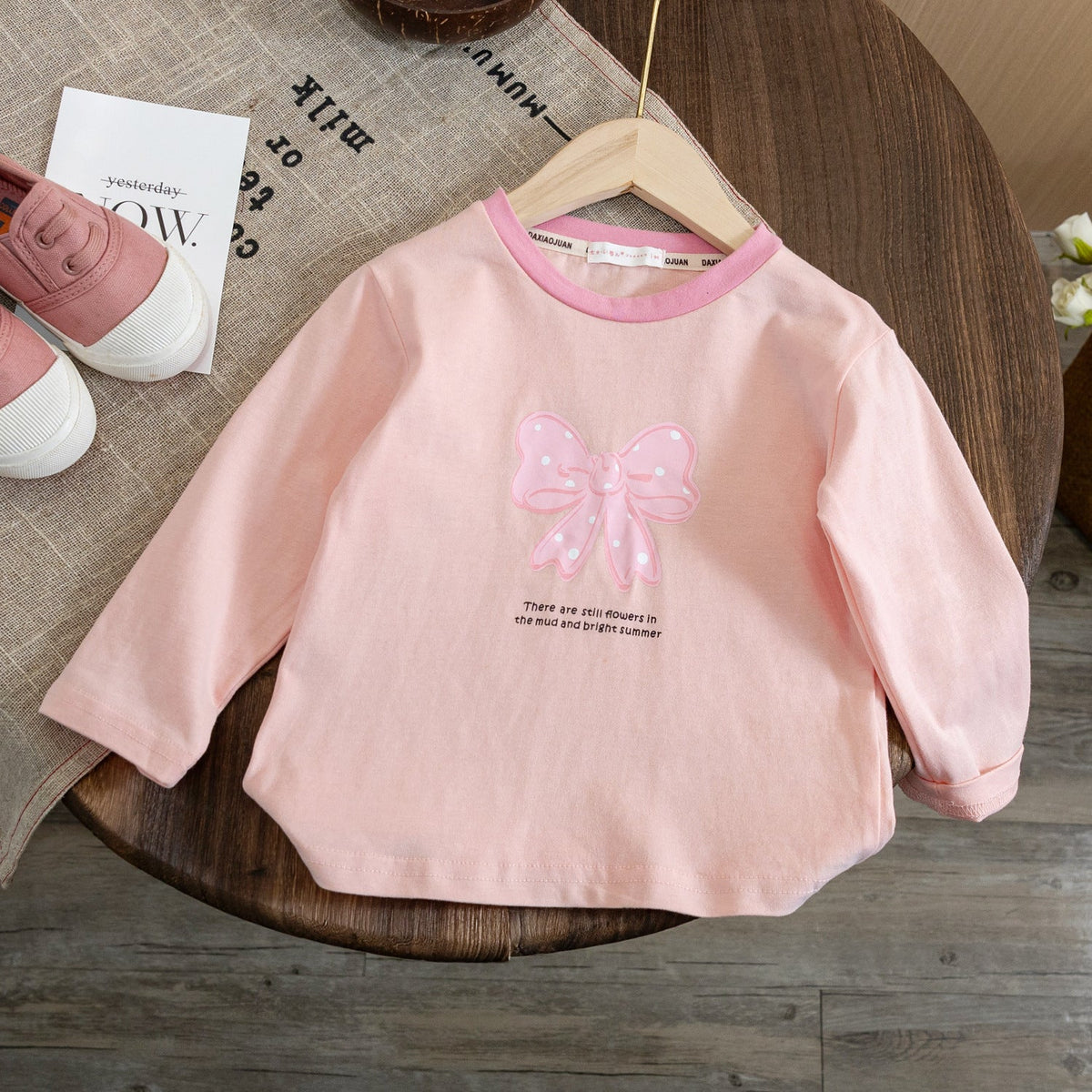 Girls Cartoon Long Sleeve T-Shirt – Spring Autumn Top – T-Shirts – Image 8